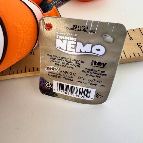 Nemo Squishy Toy Stress Reliever Fidget Fish Toy Set - Picture 11 of 11